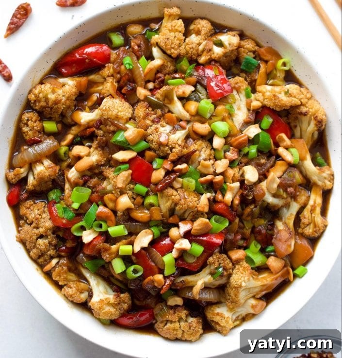 Kung Pao Cauliflower | Every Last Bite Kung Pao Cauliflower