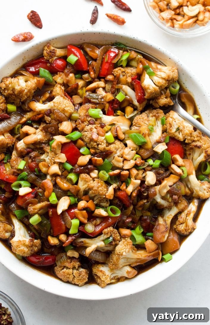 Kung Pao Cauliflower | Every Last Bite Kung Pao Cauliflower
