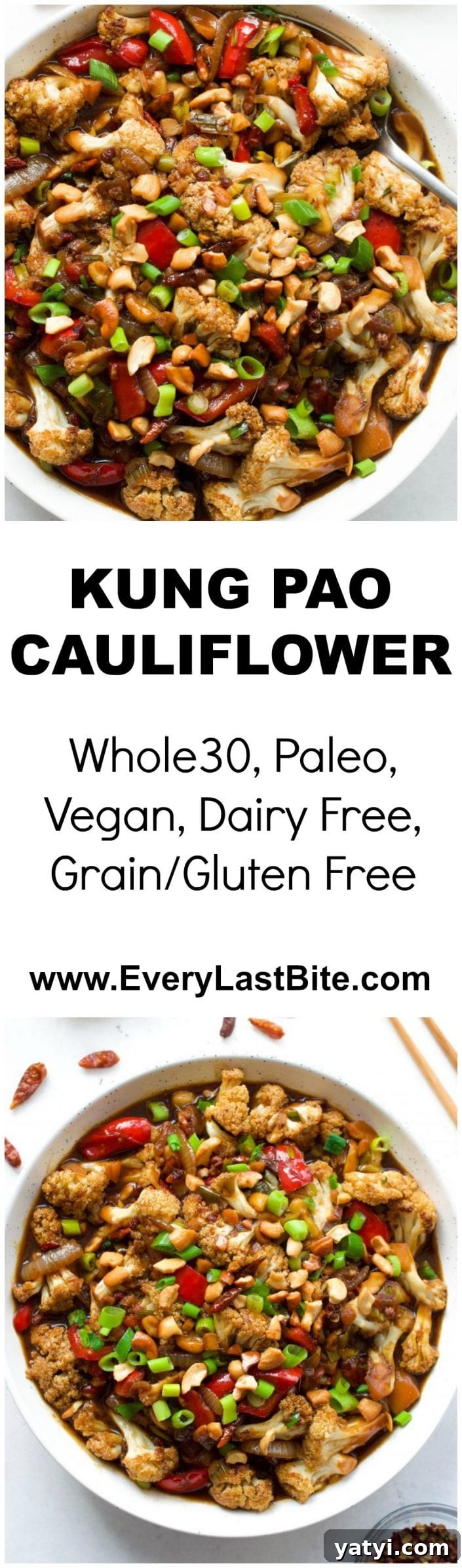 Crispy Kung Pao Cauliflower with Spicy Peanut Sauce 3 img 20782 6
