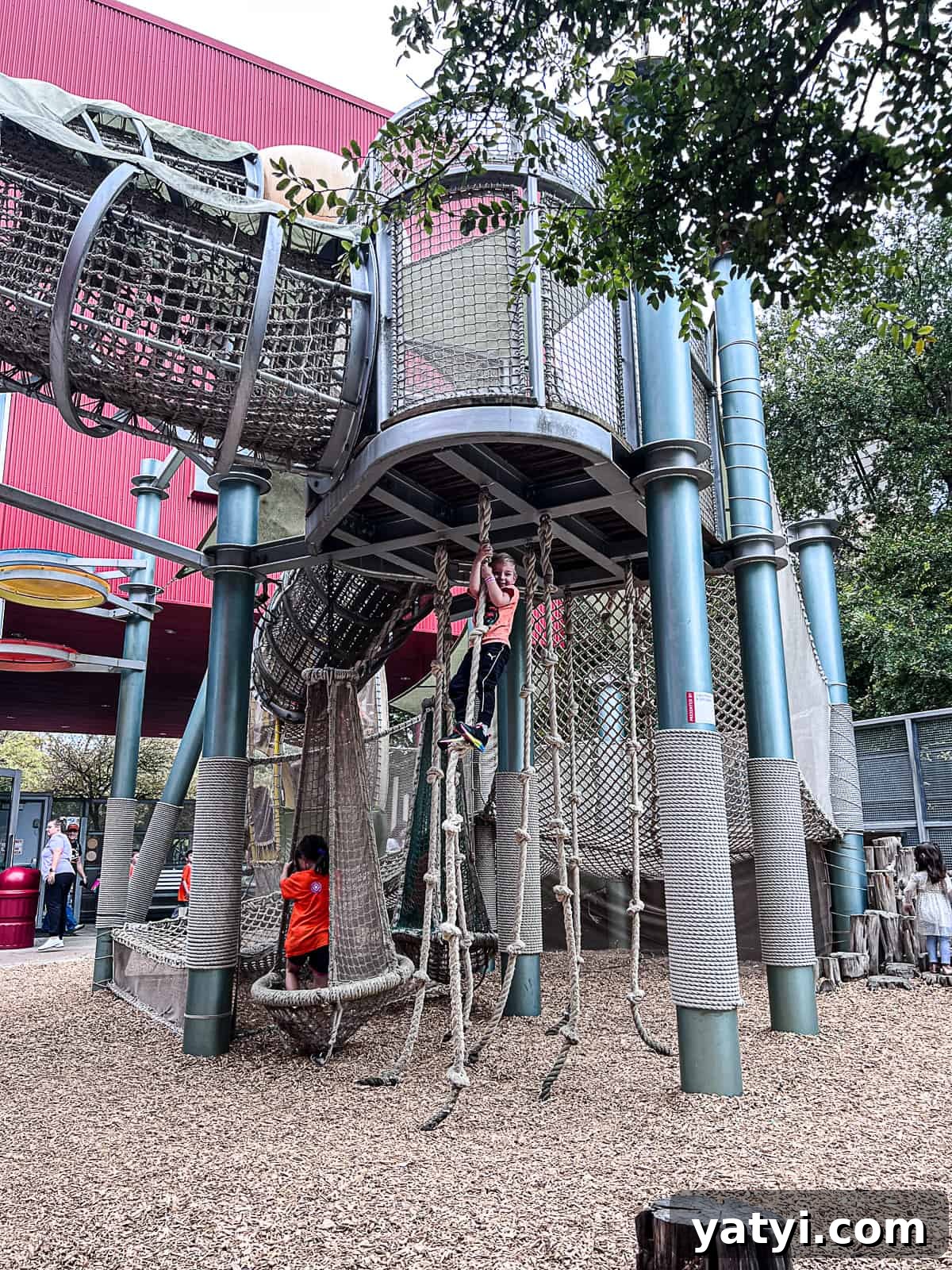 Playground at Children's Museum Thinkery Austin TX