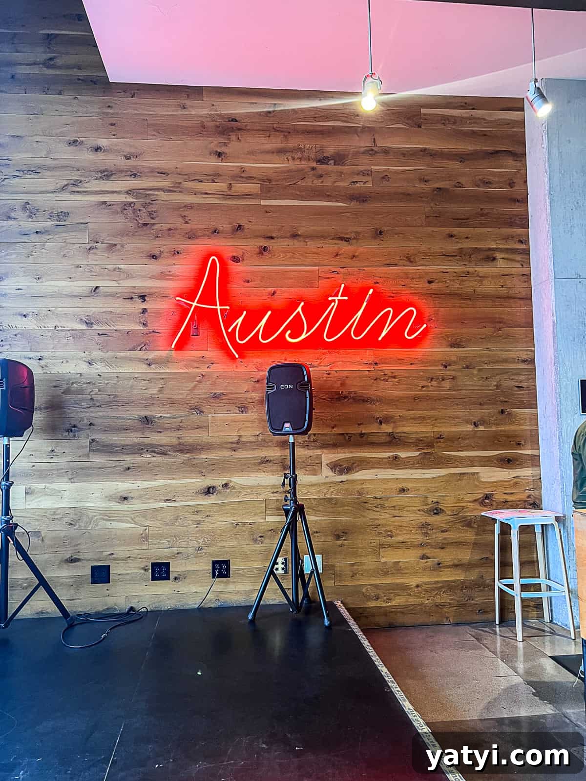 View of Austin Sign