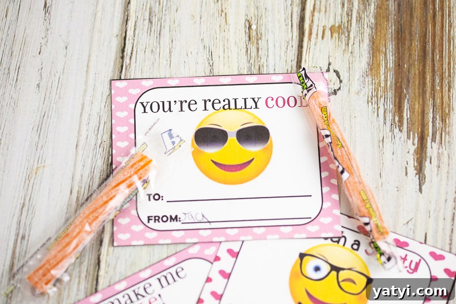 Printable Emoji Valentine Cards – Free Downloadable Pack 4 img 22940 3