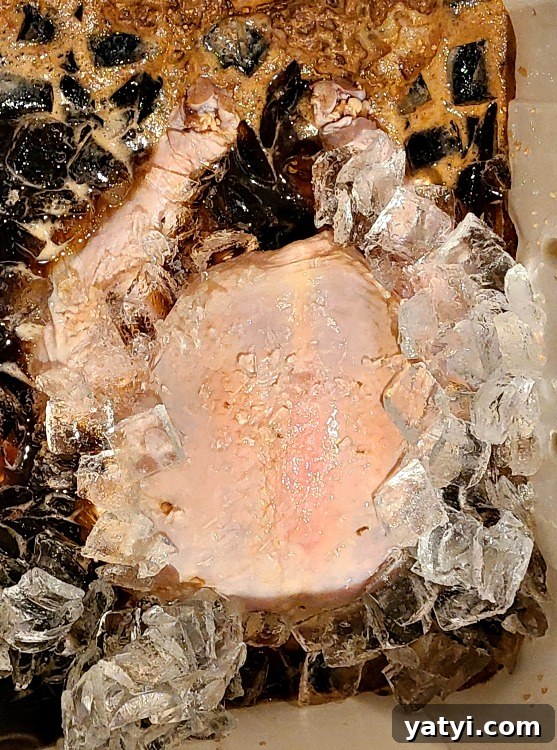 Smoked Turkey Brine with Coca-Cola for Juicy Flavor 4 Coca Cola Turkey In Brine in a cooler
