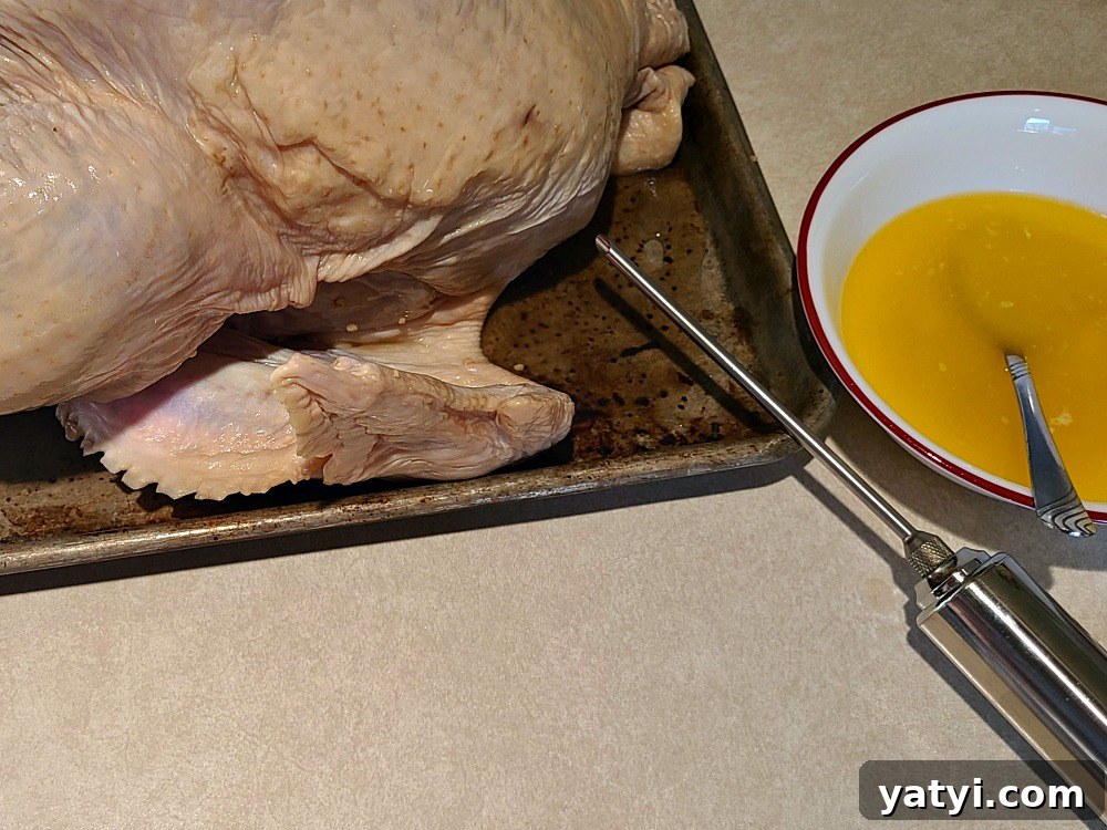 Smoked Turkey Brine with Coca-Cola for Juicy Flavor 6 Coca Cola Turkey With Butter Injection