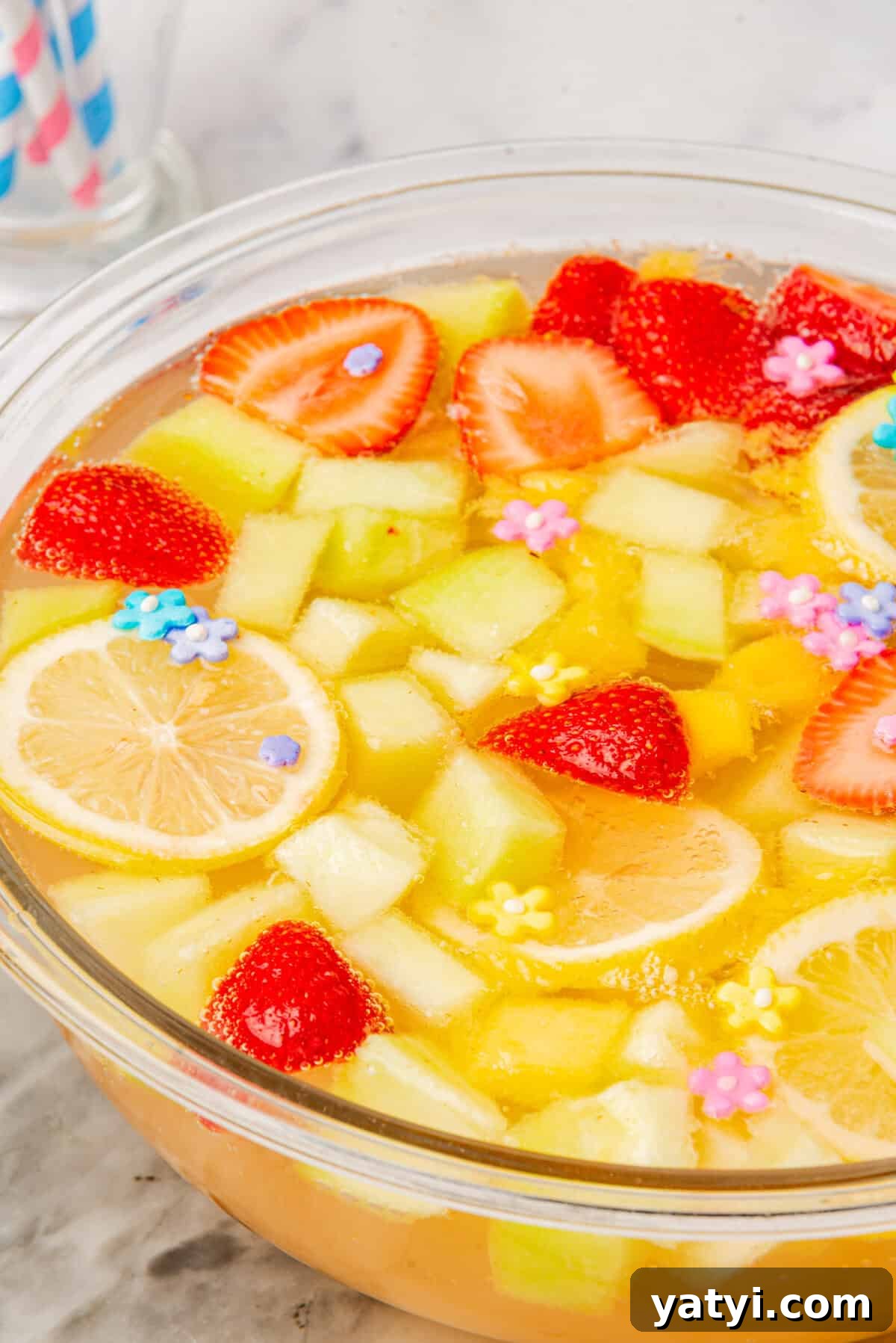 Festive Easter Party Food Ideas and Fun Games 15 Easter Punch in bowl