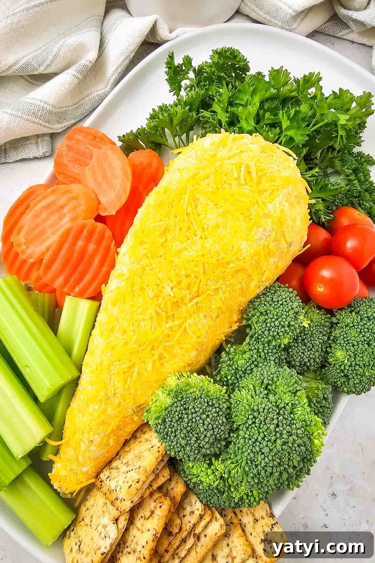 Festive Easter Party Food Ideas and Fun Games 7 Carrot cheese ball