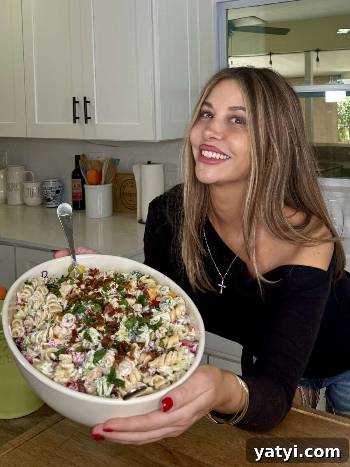 Creamy Broccoli Pasta Salad with Lemon and Parmesan 12 img 24843 11
