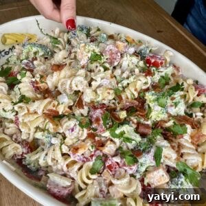 Creamy Broccoli Pasta Salad with Lemon and Parmesan 13 img 24843 13