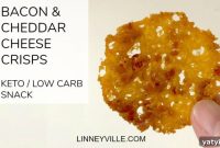 Keto Bacon & Cheddar Crisps — Low-Carb Snack Recipe