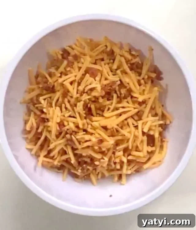 Keto Bacon & Cheddar Crisps — Low-Carb Snack Recipe 7 bacon and cheddar mixed