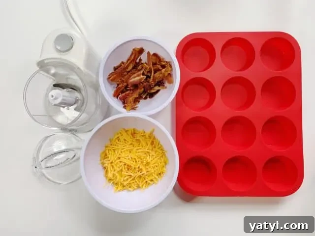 Keto Bacon & Cheddar Crisps — Low-Carb Snack Recipe 4 3 ingredient bacon cheddar cheese crisp