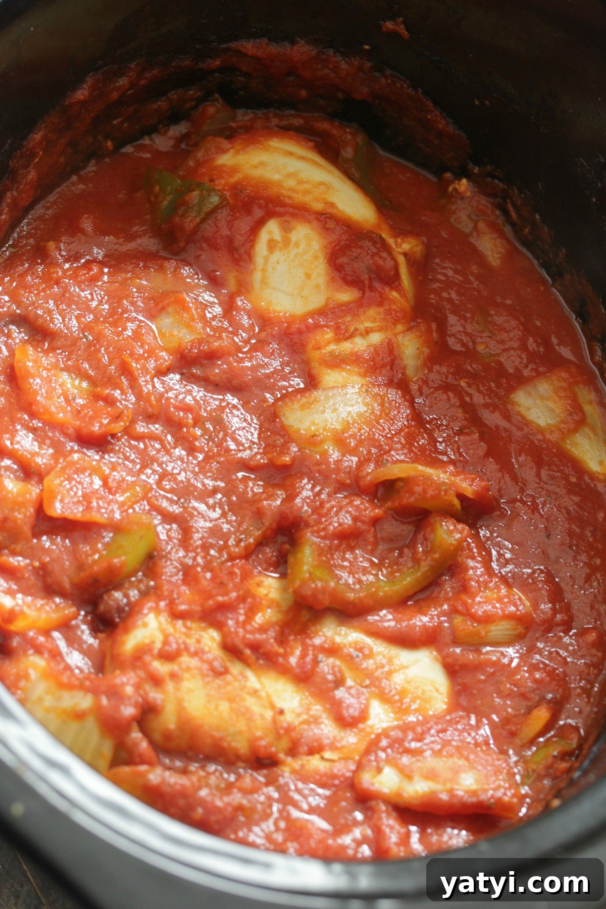 Slow Cooker Chicken Cacciatore