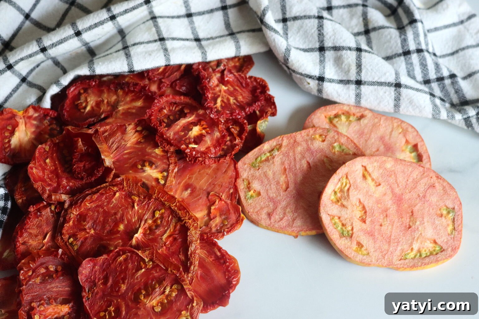 Freeze Dried v. Dehydrated Tomatoes