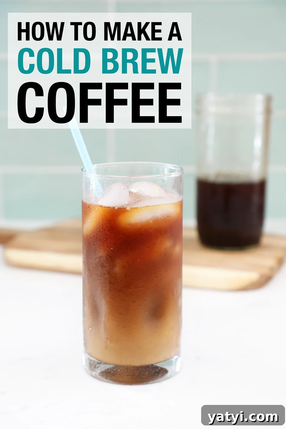 Mason Jar Cold Brew Coffee: Simple Iced Coffee Recipe 7 cold brew coffee
