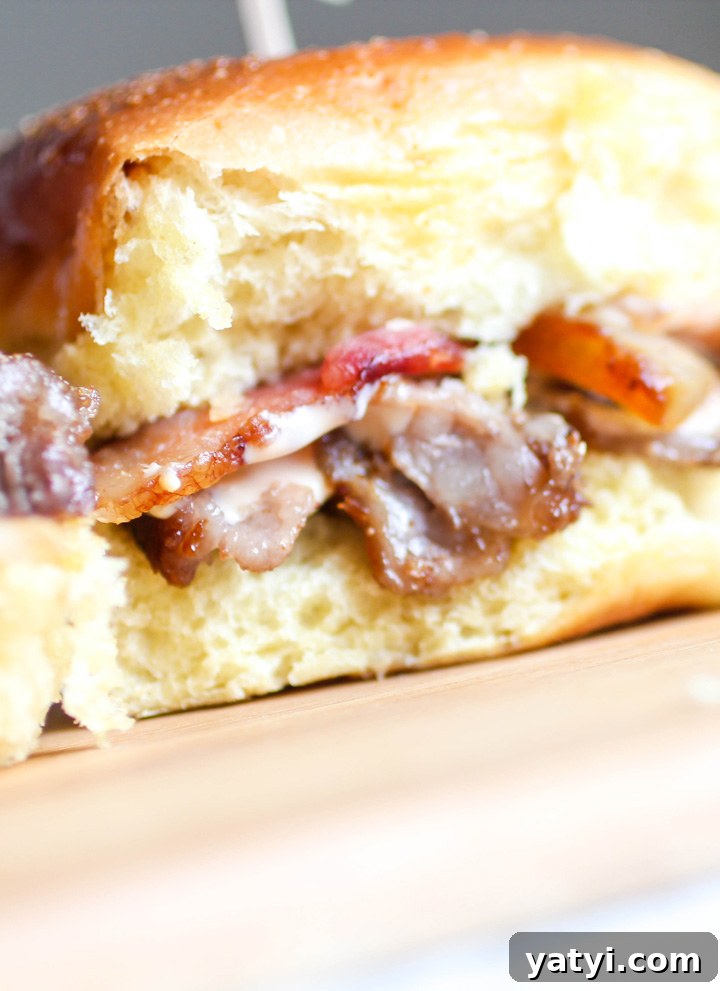 Grilled Bacon and Onion Ribeye Steak Sliders with Beer Cheese
