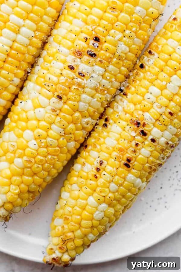 How to grill the best sweet corn.