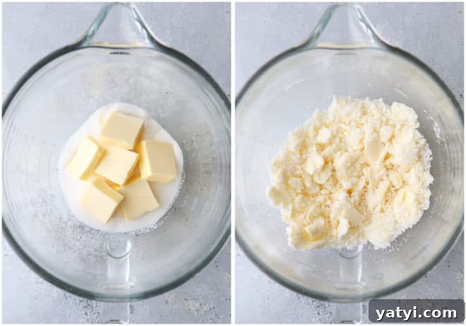 how to properly cream butter and sugar