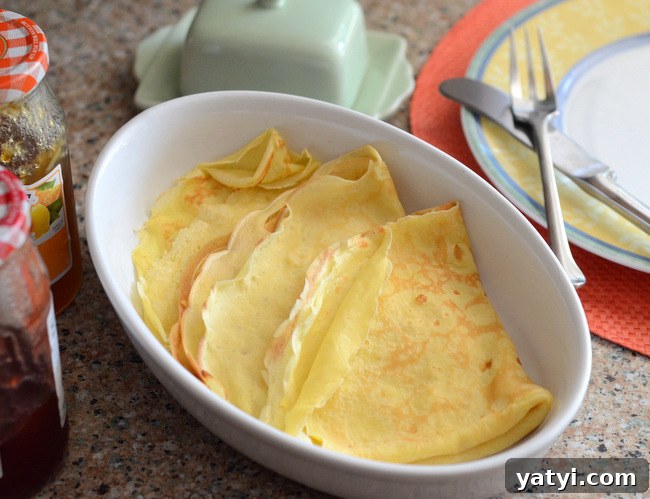2-Minute Crepe Batter Recipe Made in a Food Processor 2 Food Processor Crepes (aka 2 Minute Crepe Batter)