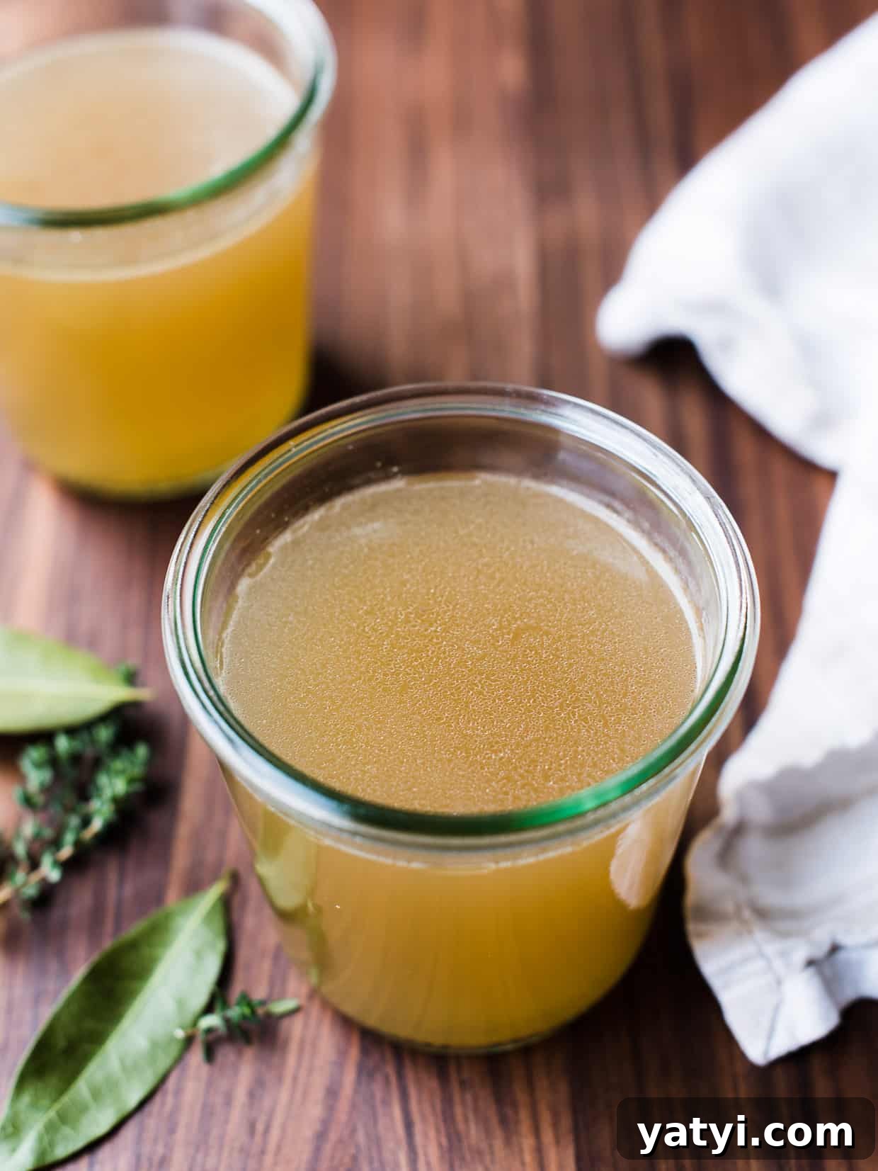 Pressure Cooker Bone Broth and Soup Stock Recipes 4 A flavorful soup stock - made from leftover Thanksgiving turkey carcass in the pressure cooker.
