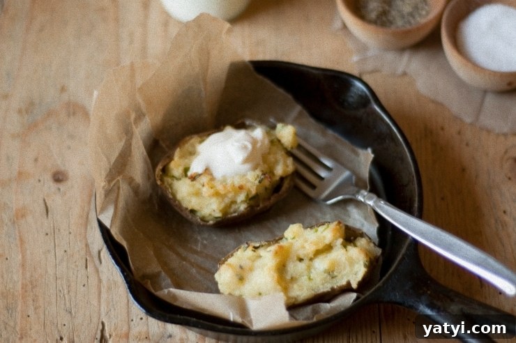 Twice-Baked Cheddar and Chive Potatoes: Crispy, Creamy Side Dish 4 Twice Baked Potatoes Recipe