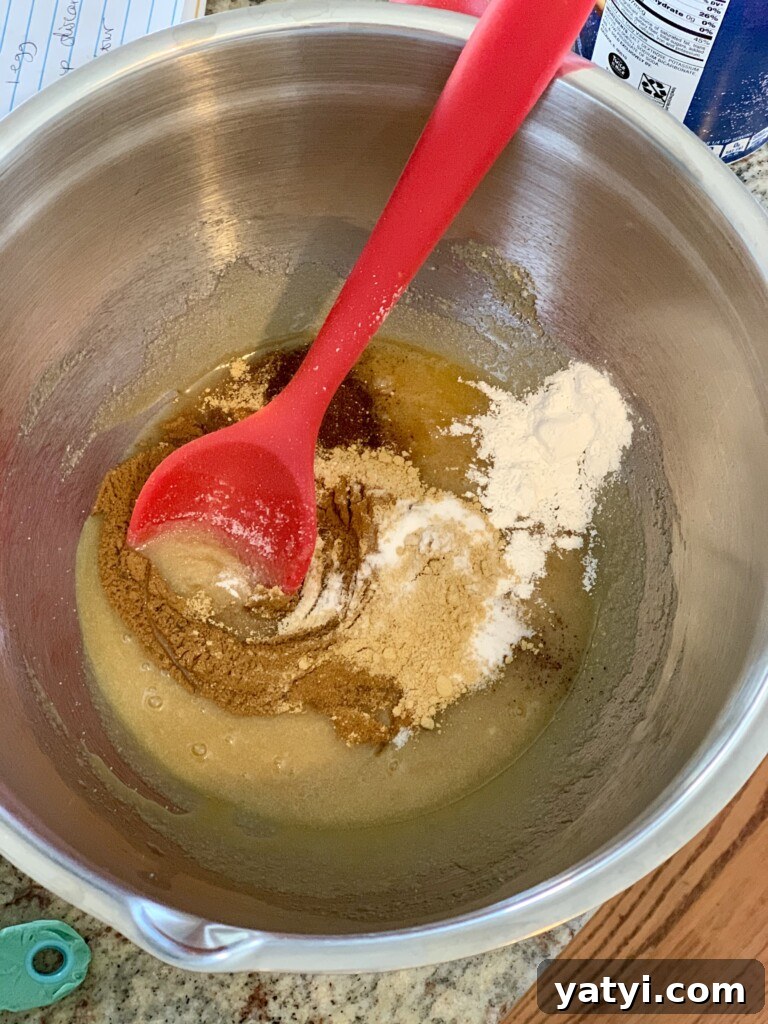 Sourdough Discard Gingerbread Snack Cake Recipe 3 img 3271 2
