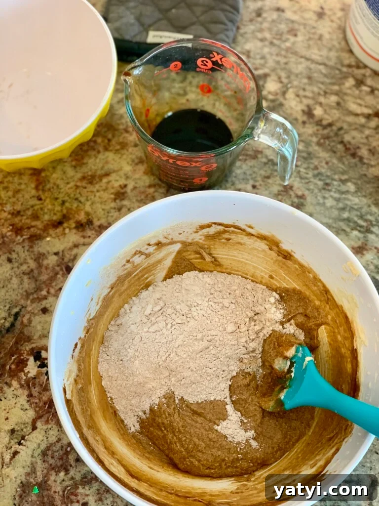 Sourdough Discard Gingerbread Snack Cake Recipe 8 img 3271 7
