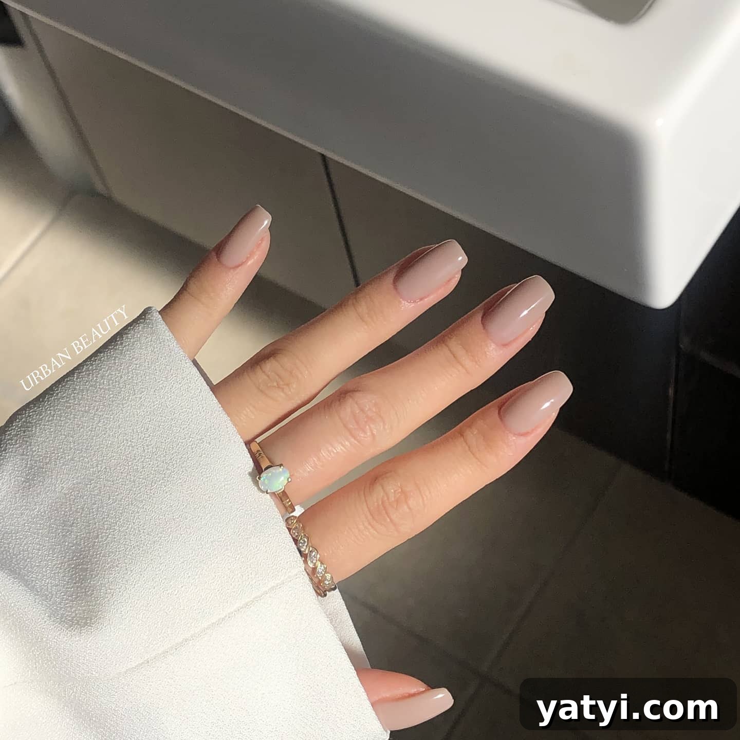 41 Chic Nude Nail Ideas You Can Create at Home 21 19. Soft and Muted Pink Nude Nails