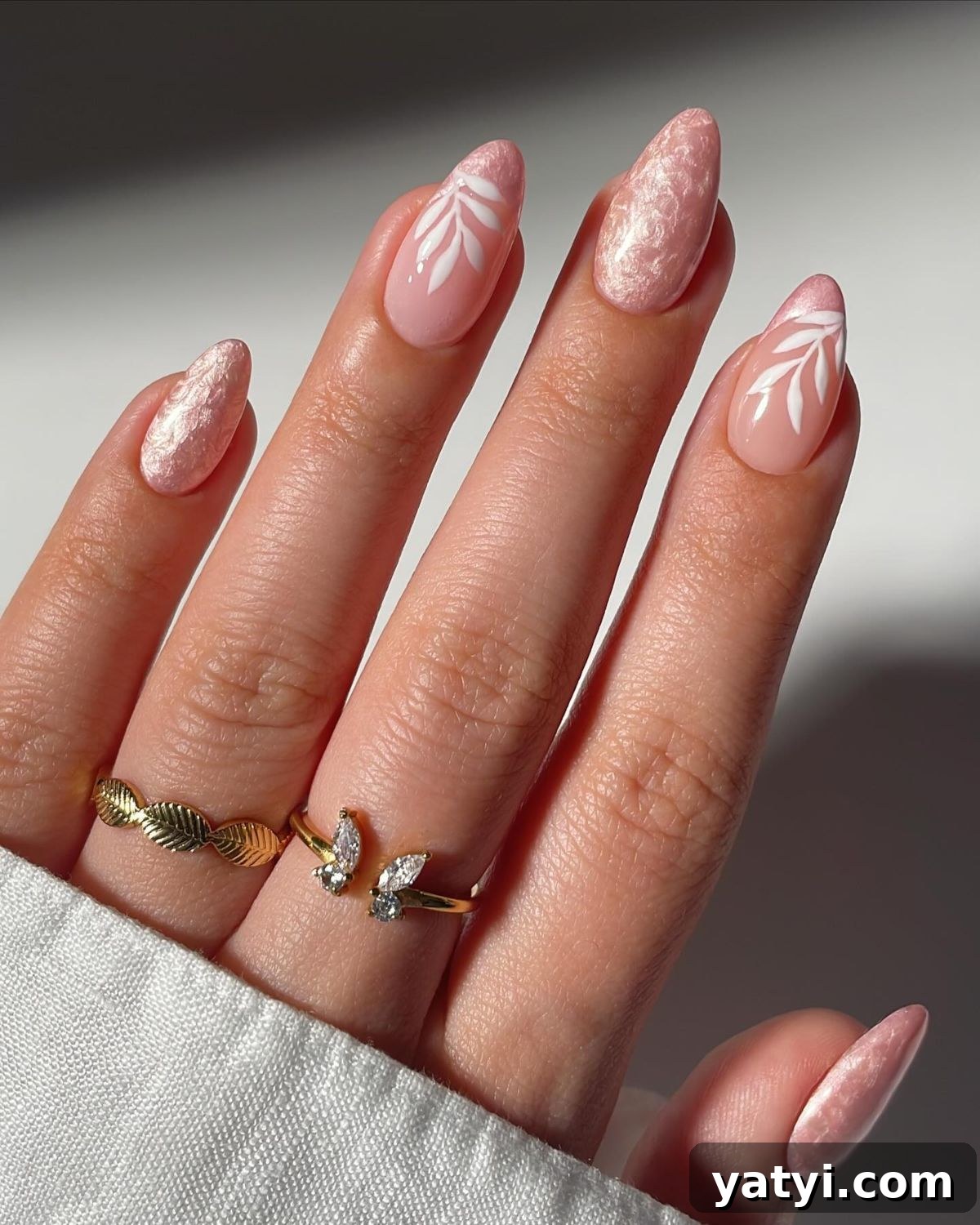 41 Chic Nude Nail Ideas You Can Create at Home 10 8. Pretty in Pink