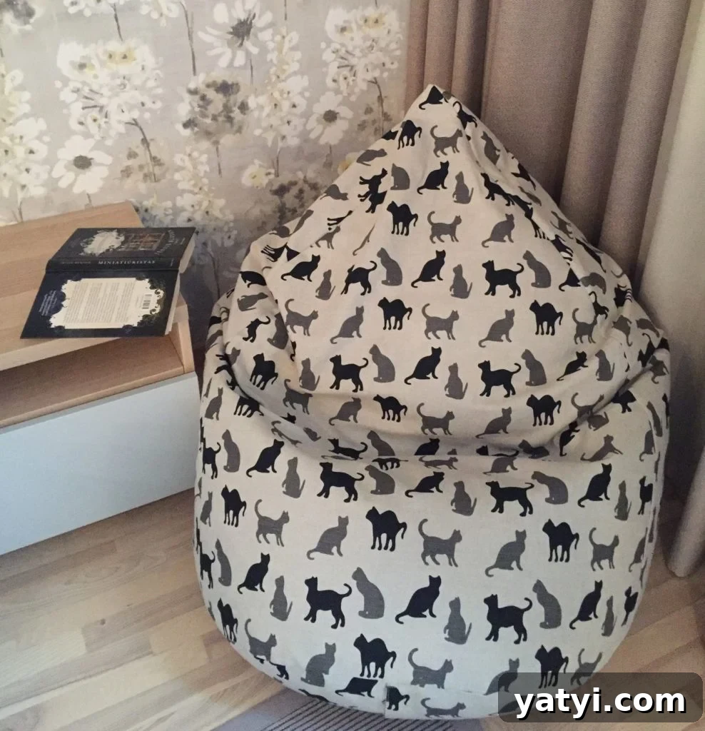 7 Organic Non-Toxic Bean Bag Chair Brands and Sustainable Fill Options 11 eco friendly bean bag chair from cloud makers on etsy