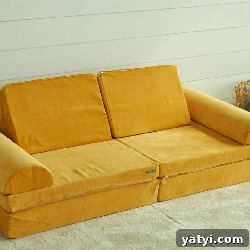 7 Organic Non-Toxic Bean Bag Chair Brands and Sustainable Fill Options 16 non toxic nugget couch from brentwood home