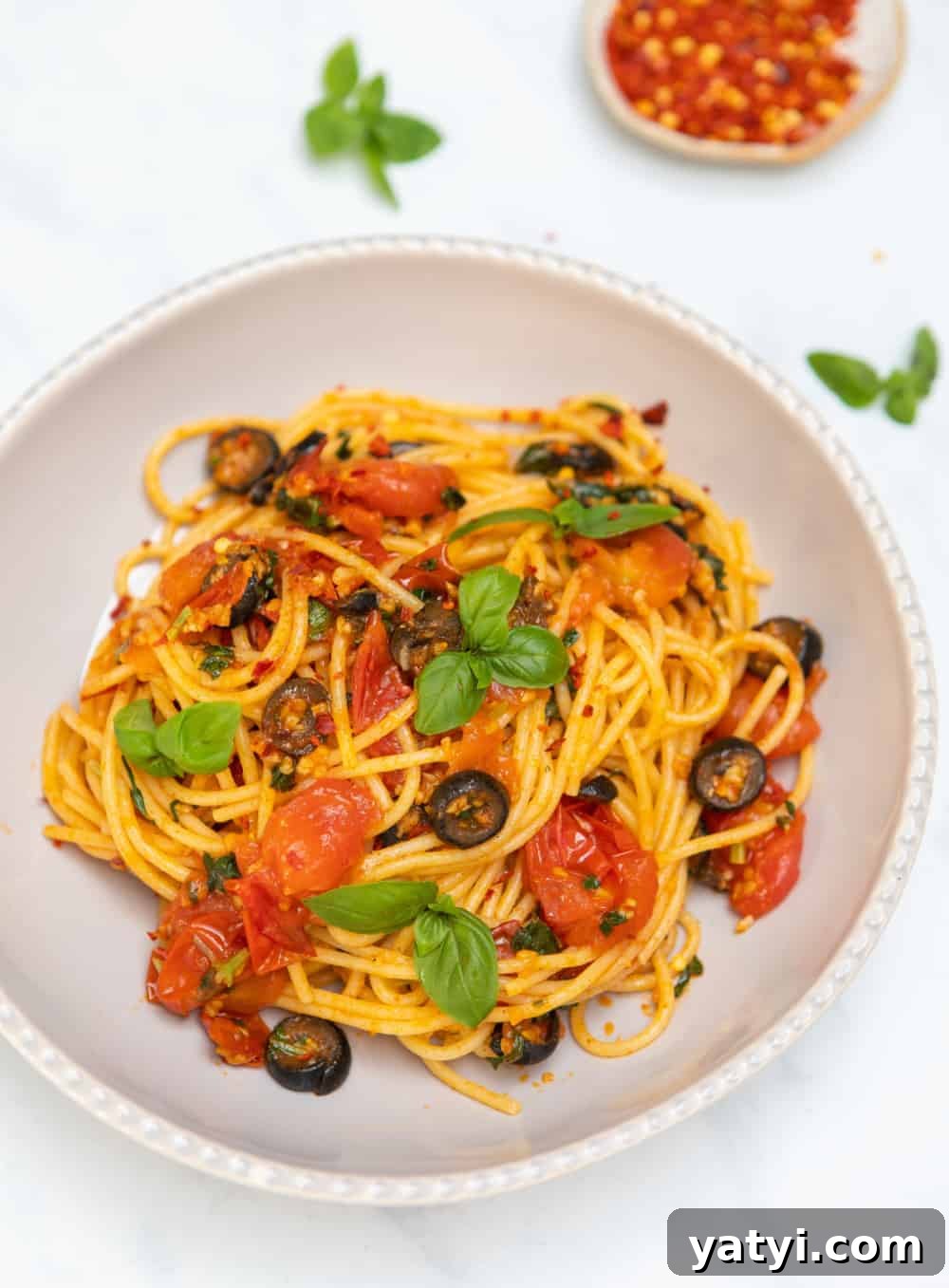 15-Minute Spicy Pasta Recipe: Quick Fiery Dinner 5 10 Minute Spicy Pasta closeup