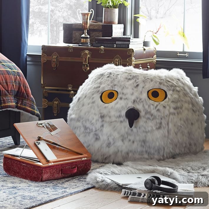 7 Organic Non-Toxic Bean Bag Chair Brands and Sustainable Fill Options 7 non-toxic harry pottery hedwig bean bag chair from pottery barn kids