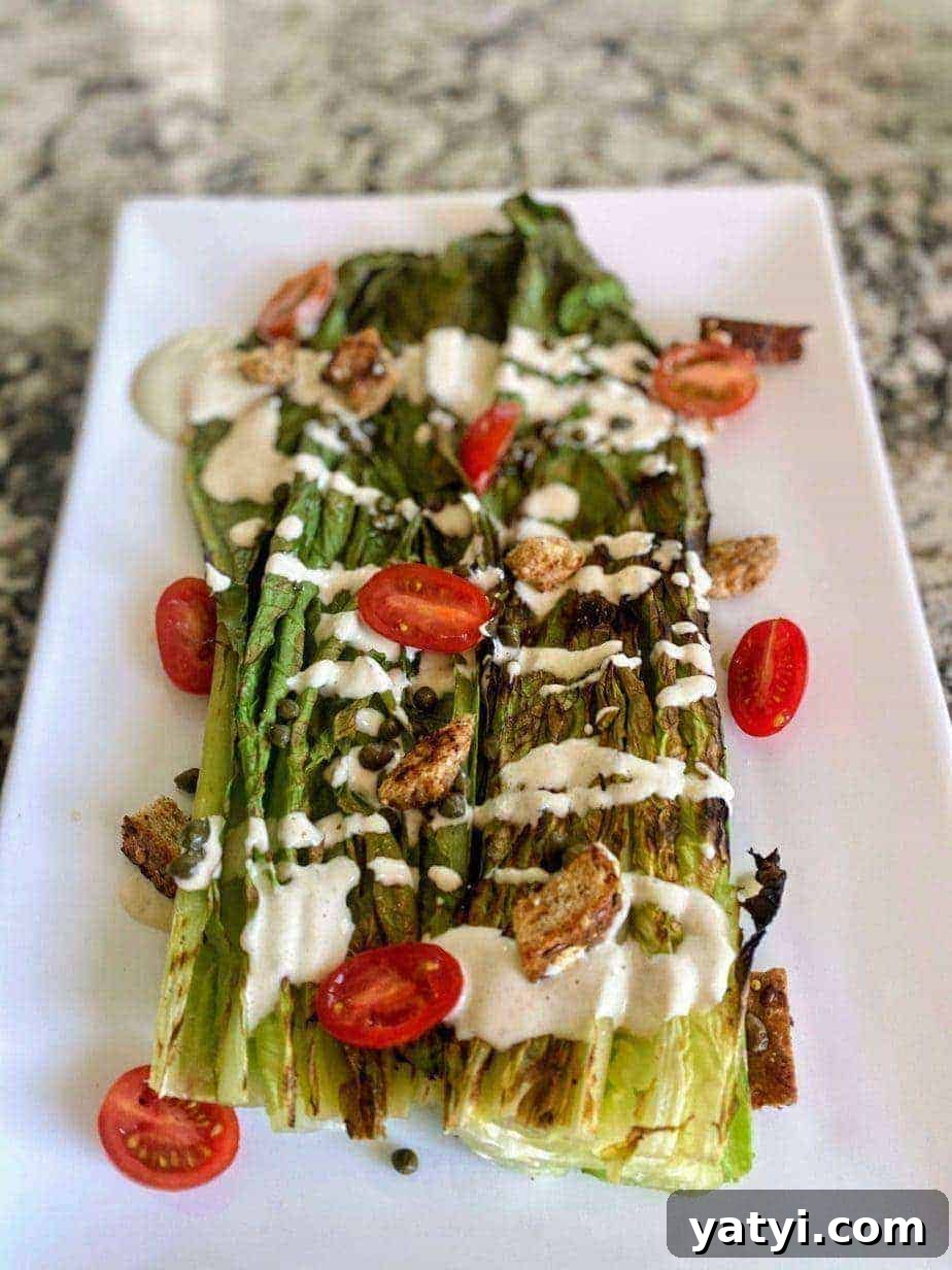 Grilled Caesar Salad Recipe Grilled Caesar Salad Recipe