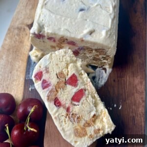 Semifreddo with Crushed Biscotti and Cherry Swirl 7 img 35991 6