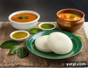 5 Must-Try South Indian Recipes You’ll Love 3 idli with sambhar