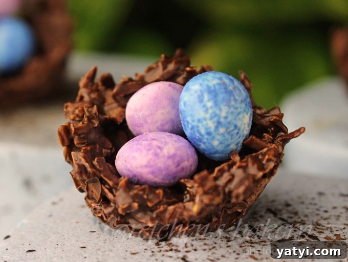 Delicious Vegan Easter Cake Recipe for Spring Celebrations 4 Chocolate Coconut Nest for Easter Cake