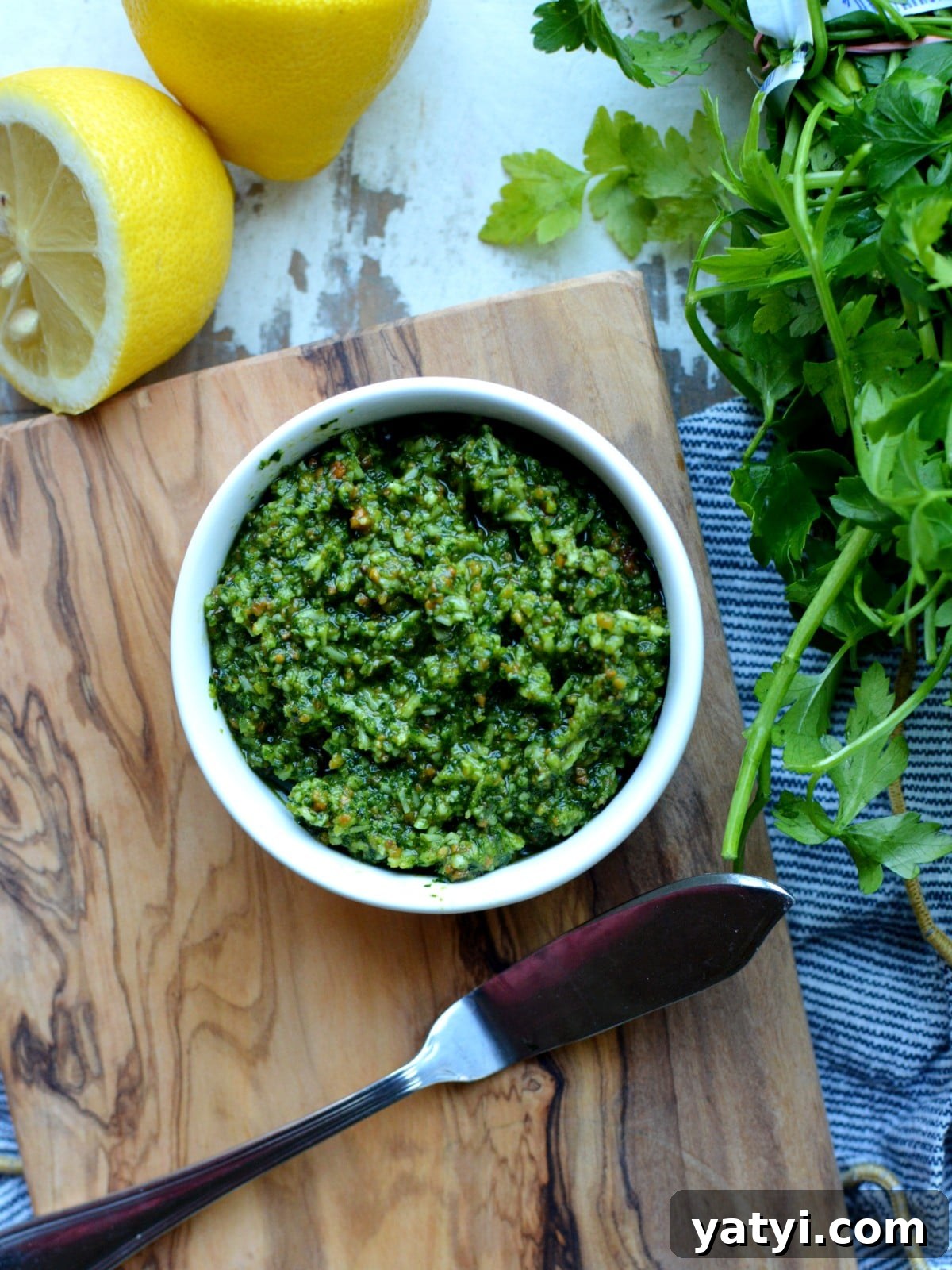 Cilantro and Mint Pesto Recipe for Fresh, Zesty Sauces 3 a bowl of pesto