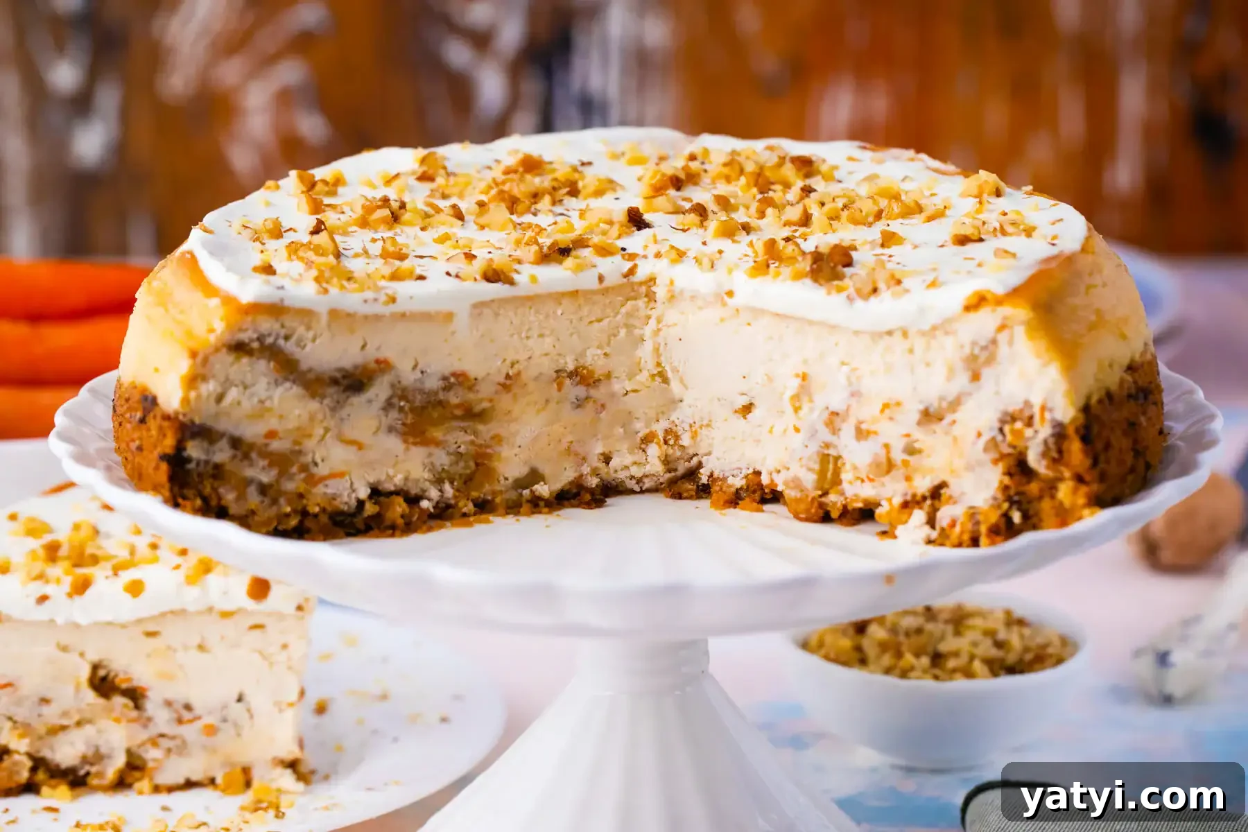 15 Delightful Easter Desserts Your Guests Will Love 14 Carrot Cake Cheesecake