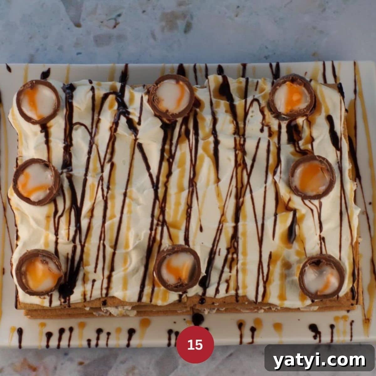 15 Delightful Easter Desserts Your Guests Will Love 15 No-Bake Easter Creme Egg Icebox Cake