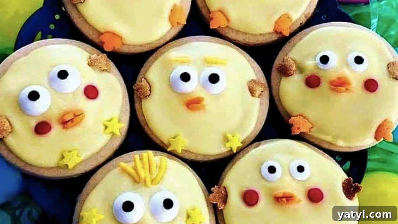 15 Delightful Easter Desserts Your Guests Will Love 3 Easter Chick Cookies