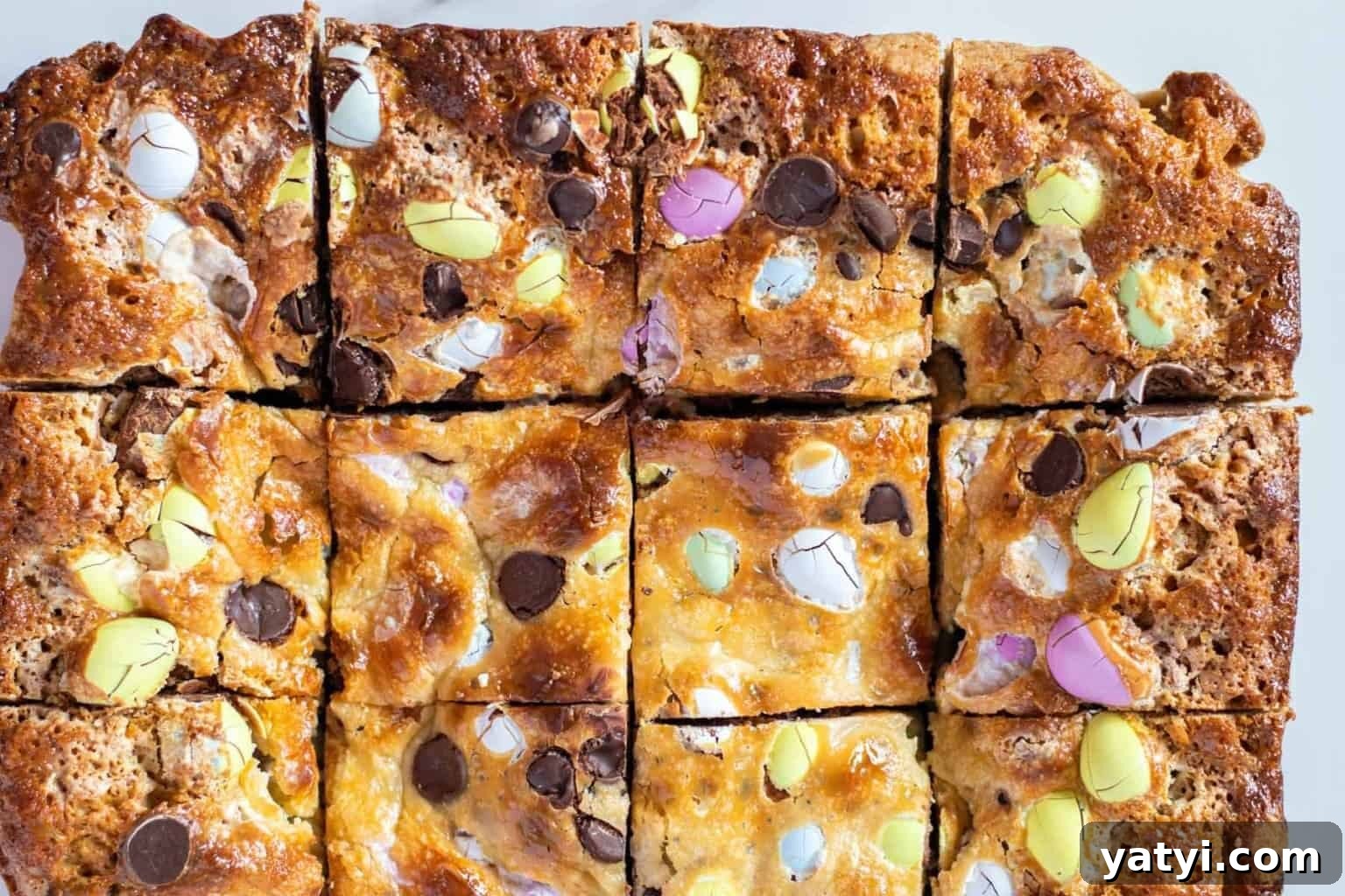 15 Delightful Easter Desserts Your Guests Will Love 8 Mini Egg Cookie Bars