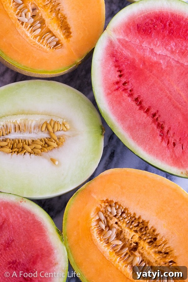 Summer Melons|AFoodCentricLife.com