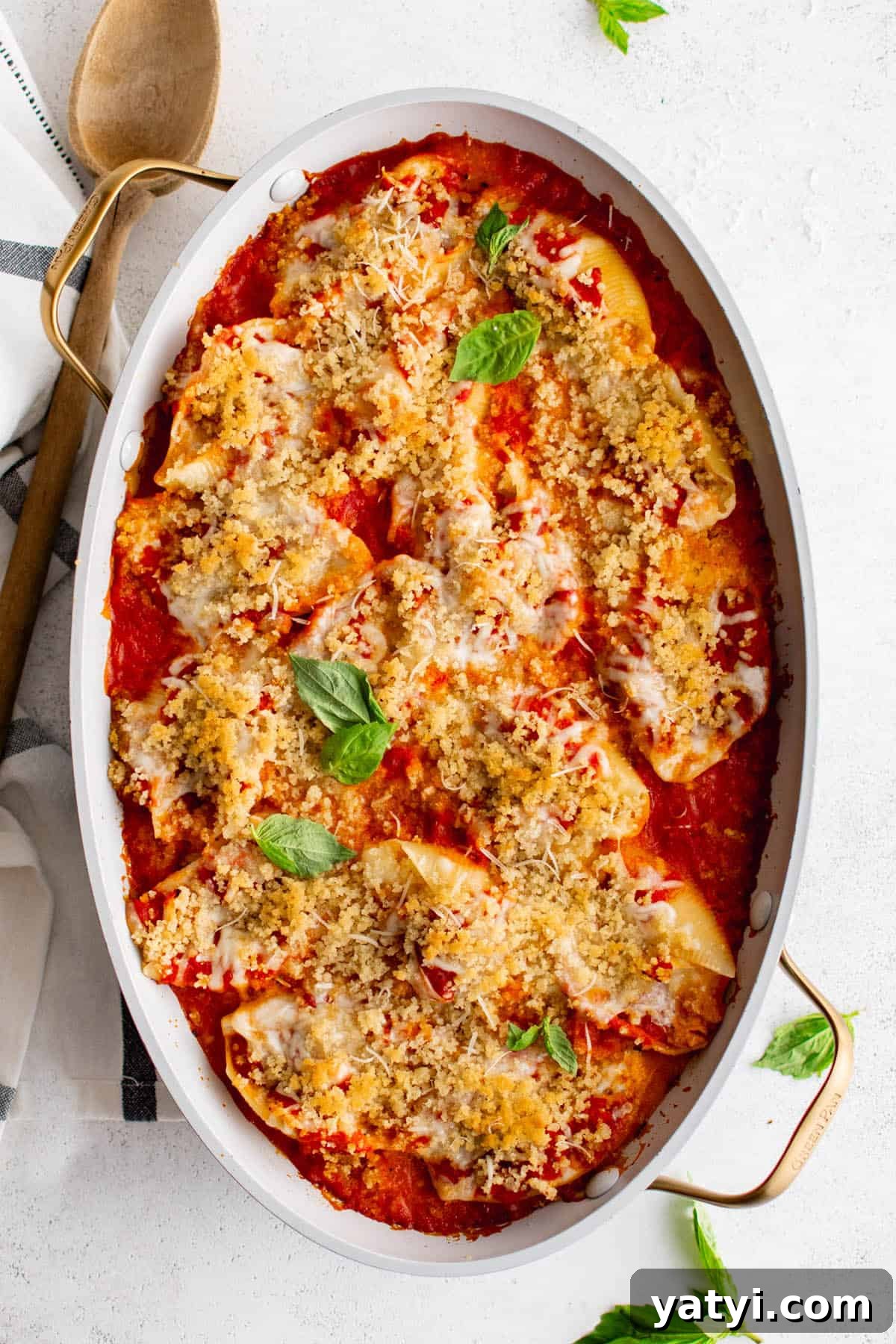 chicken parmesan stuffed shells