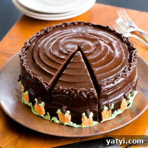 Decadent Chocolate Pumpkin Cake Recipe for Fall Desserts 3 Chocolate Pumpkin Cake Recipe
