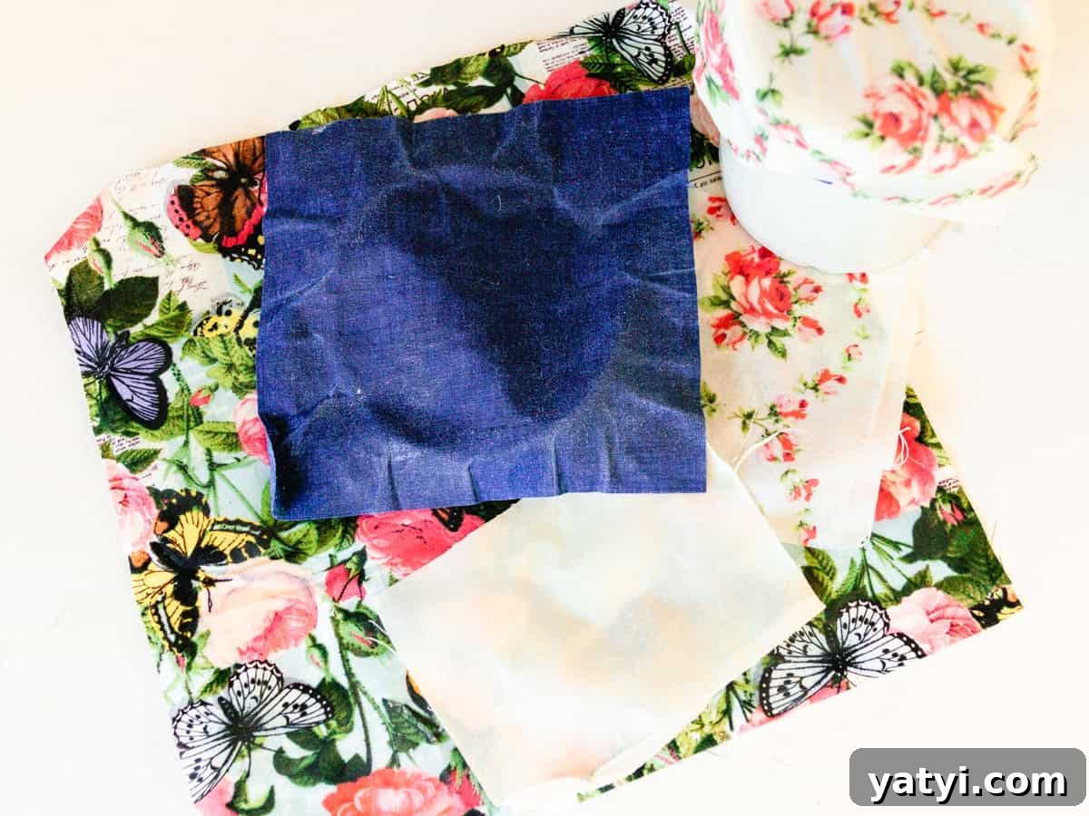 Make Beeswax Food Wraps at Home: Step-by-Step Guide 11 Beeswax wraps stacked on a kitchen counter.