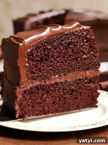 milk chocolate cake with milk chocolate fudge frosting