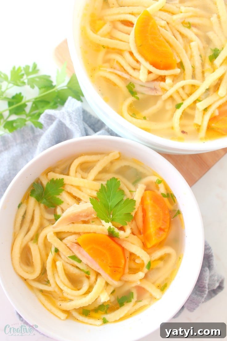 Noodle soup recipe