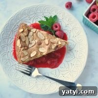 Gluten-Free-Lemon-Almond-Cake-with-mint-and-berries-and-fork GF Jules