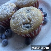 Lemon Blueberry Muffins