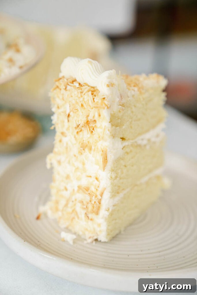 Classic Coconut Cake